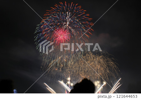 古都ひろさき花火の集い ワイドスターマイン Japan Hirosaki Fireworks Fes 121644653