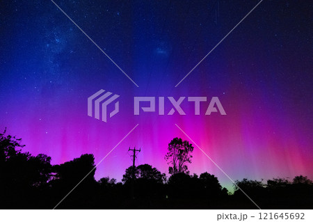 Aurora Australis Appearance in January 2025 Aurora Australis Appearance in January 2025 121645692