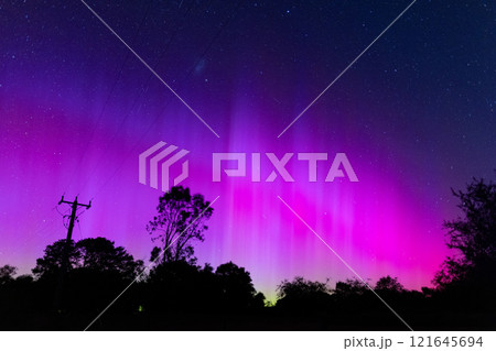 Aurora Australis Appearance in January 2025 121645694