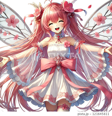 春に咲く桜の妖精 121645811