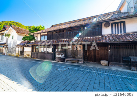 【重要伝統的建築物群保存地区】津和野　本町通りの風景5　島根県鹿足郡津和野町 121646008