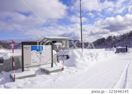 新桂沢ダム（冬） 121646145