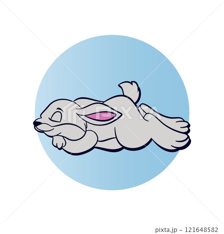 Rabbit logo vector illustrations design Rabbit logo vector illustrations design 121648582
