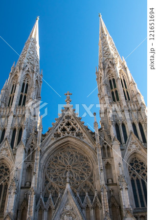 St. Patrick's Cathedral on Fifth Avenue in New York City, Manhattan, NYC, NY, USA St. Patrick's Cathedral on Fifth Avenue in New York City, Manhattan, NYC, NY, USA 121651694