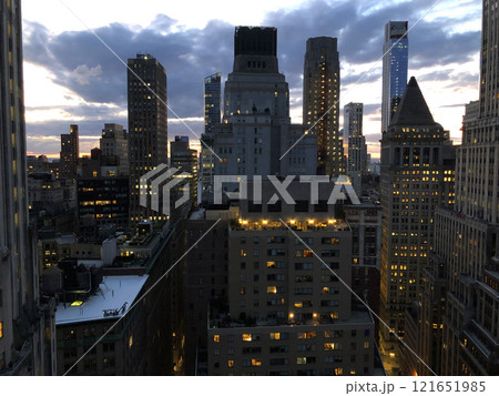New York architecture, vintage skyscrapers Manhattan, Manhattan Art Deco skyscrapers, Historical architectural gems New York, old historical building facades in NY, USA New York architecture, vintage skyscrapers Manhattan, Manhattan Art Deco skyscrapers, Historical architectural gems New York, old historical building facades in NY, USA 121651985