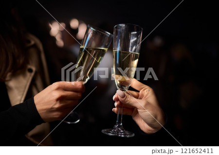 Cheers to Celebration Enjoying Elegant Cocktails That Make Every Toast Special and Memorable 121652411
