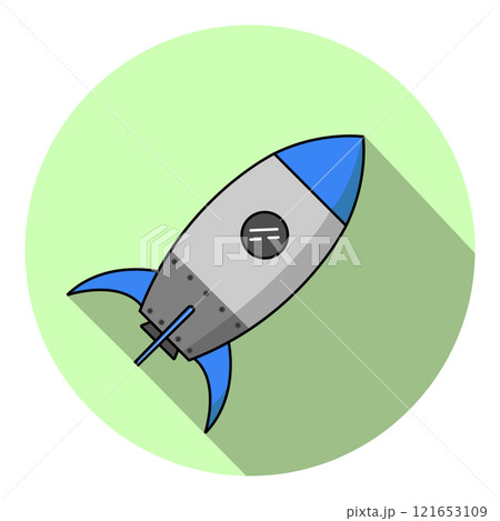 Rocket Flat Icon Rocket Flat Icon 121653109