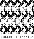 Geometric zig zag pattern, herringbone, vector 121653148