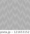 Geometric zig zag pattern, herringbone, vector 121653152