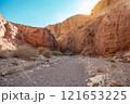Red rocks of the red canyon in Eilat, israel 121653225