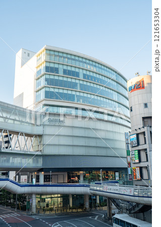 柏高島屋新館と柏駅西口周辺の風景<2025年1月/千葉県柏市> 柏高島屋新館と柏駅西口周辺の風景<2025年1月/千葉県柏市> 121653304