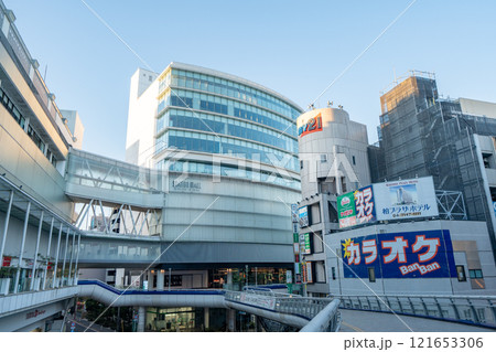 柏高島屋新館と柏駅西口周辺の風景<2025年1月/千葉県柏市> 柏高島屋新館と柏駅西口周辺の風景<2025年1月/千葉県柏市> 121653306