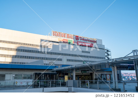 常磐線柏駅東口側から駅ビルを望む＜2025年1月千葉県柏市＞ 121653452