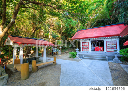 秋の御崎神社　鹿児島県南大隅町 121654896