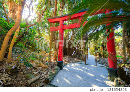 秋の御崎神社　鹿児島県南大隅町 121654898