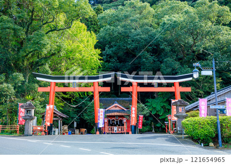 秋の諏訪神社 鹿児島県南大隅町 秋の諏訪神社 鹿児島県南大隅町 121654965
