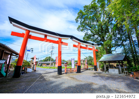 秋の諏訪神社 鹿児島県南大隅町 秋の諏訪神社 鹿児島県南大隅町 121654972