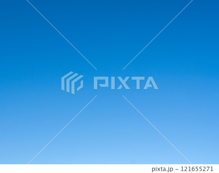 何も無い青空のグラデーション03 121655271