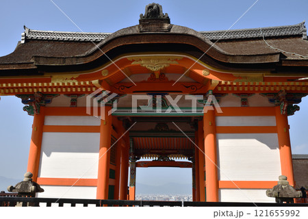 清水寺 西門から見る京都市街(京都市東山区) 清水寺 西門から見る京都市街(京都市東山区) 121655992