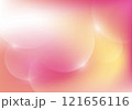 Abstract of pink and yellow gradient design of vivid background.  121656116