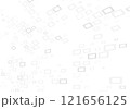 Abstract pattern of grey square futuristic pattern design artwork.  121656125