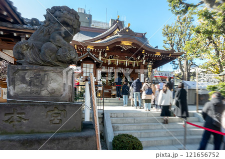 大鳥神社の初詣、東京都目黒区下目黒 121656752