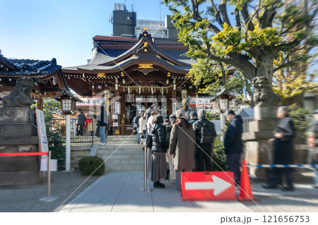 大鳥神社の初詣、東京都目黒区下目黒 121656753