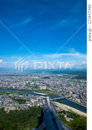 岐阜県/ 岐阜城天守閣からみる眺望 121657260