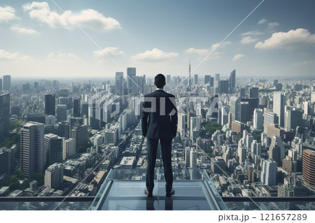 大都会で挑戦するビジネスマン01 大都会で挑戦するビジネスマン01 121657289