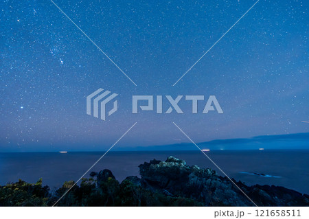 和歌山県　本州最南端からの星空の風景(2024年12月) 121658511