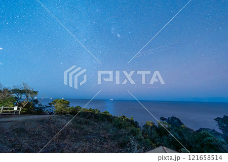 和歌山県　本州最南端からの星空の風景(2024年12月) 121658514