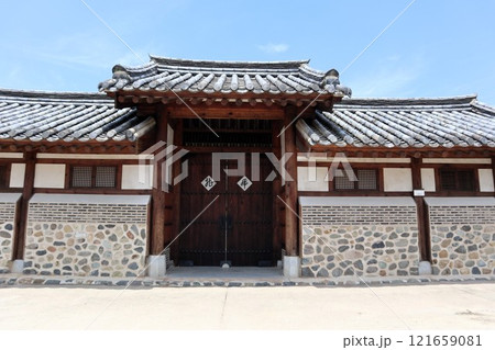 韓国、河回村 韓国、河回村 121659081