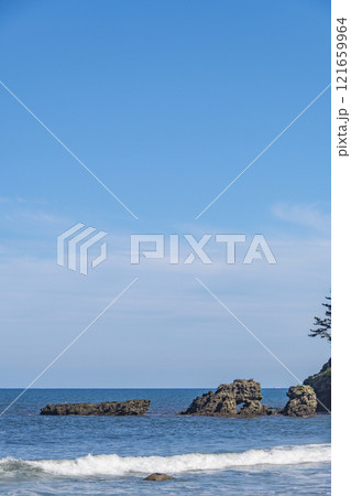 岩手　洋野町　窓岩 121659964