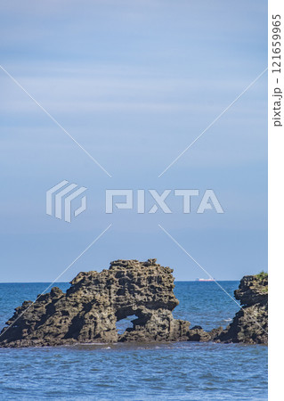 岩手　洋野町　窓岩 121659965