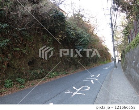 鎌倉市の極楽寺坂切通（鎌倉七口） 121660558