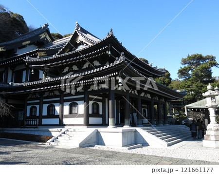 鎌倉市の長谷寺(観音堂/本堂) 鎌倉市の長谷寺(観音堂/本堂) 121661177