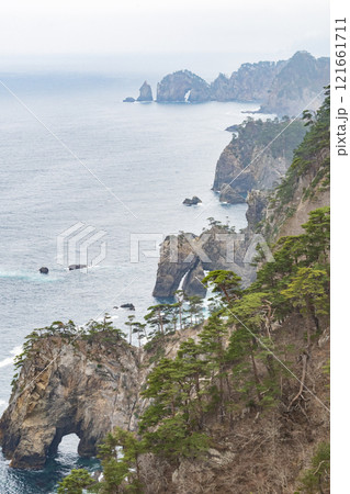 岩手 三陸 北山崎の絶景 岩手 三陸 北山崎の絶景 121661711
