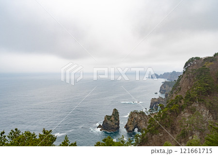 岩手 三陸 北山崎の絶景 岩手 三陸 北山崎の絶景 121661715