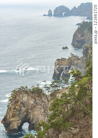 岩手　三陸　北山崎の絶景 121661720