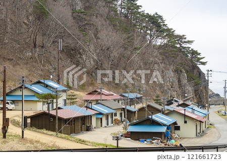 岩手　三陸　机浜番屋群 121661723