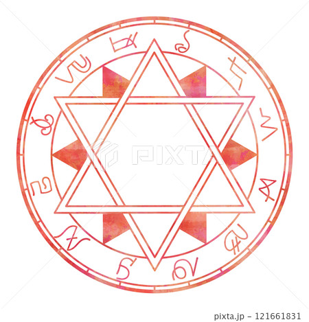 魔法陣(赤) 魔法陣(赤) 121661831
