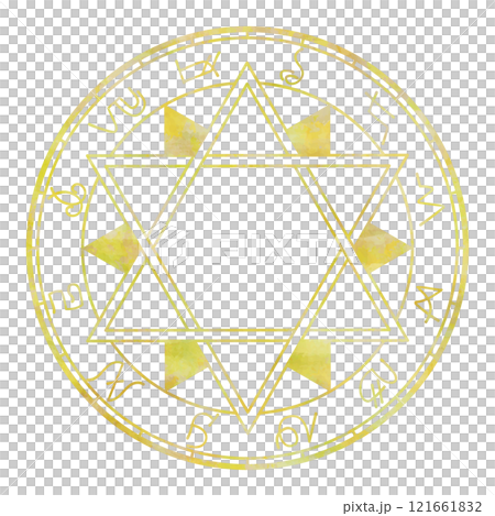 Magic circle (yellow) 121661832