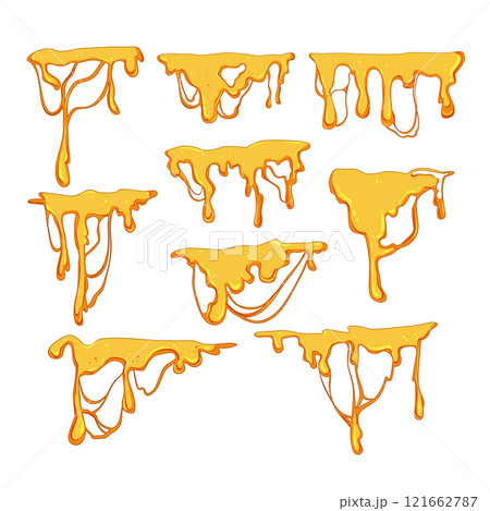dripping oil stain set cartoon vector illustration dripping oil stain set cartoon vector illustration 121662787