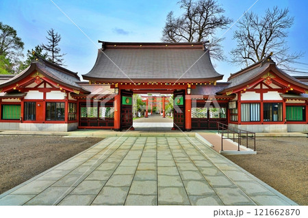北海道護國神社御本殿の景観（北海道旭川市） 121662870