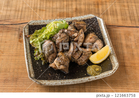 鶏もも炭焼き 121663758