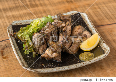 鶏もも炭焼き 鶏もも炭焼き 121663760