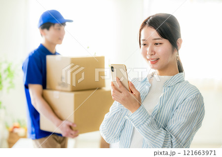 引越し　アプリ　主婦 121663971