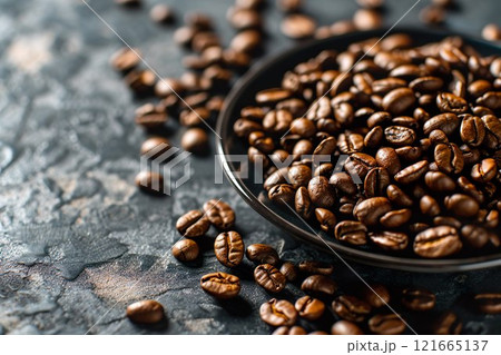 コーヒー豆のイメージ01 121665137