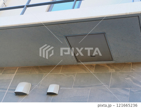 高層住宅の避難はしごの底面 高層住宅の避難はしごの底面 121665236