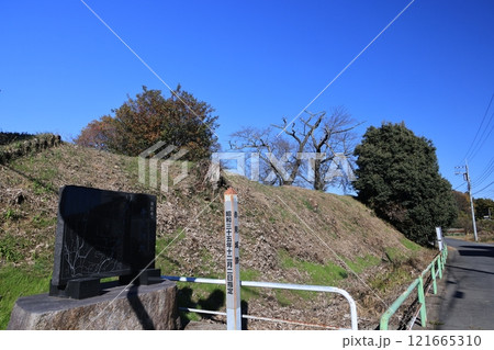 栃木県佐野市の赤見城址の風景 121665310